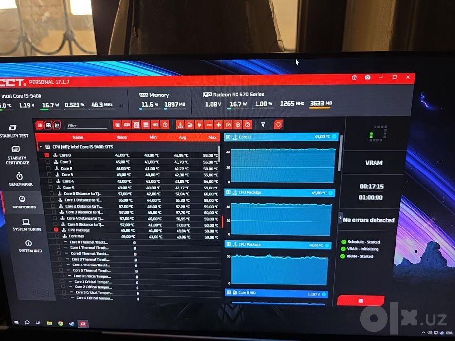 Rx 570 4gb от Dataland возможен обмен