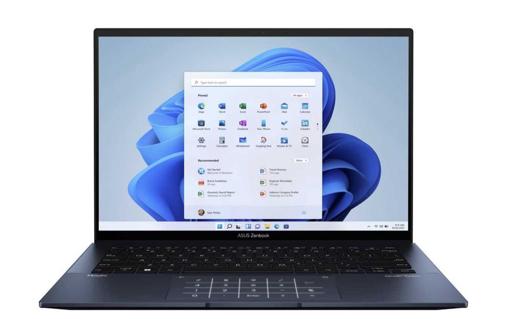 Laptop ASUS Zenbook 14 OLED UX3402ZA, Intel® Core™ i7-1260P, 14", 2.8K