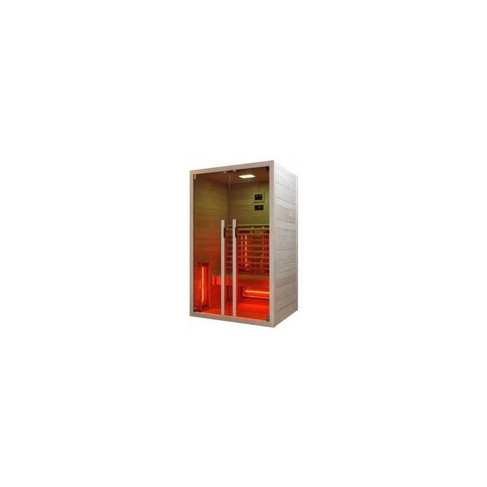 Инфрачервена сауна RUBY 2 F20120 с инфрачервени нагреватели, за 2 човекa