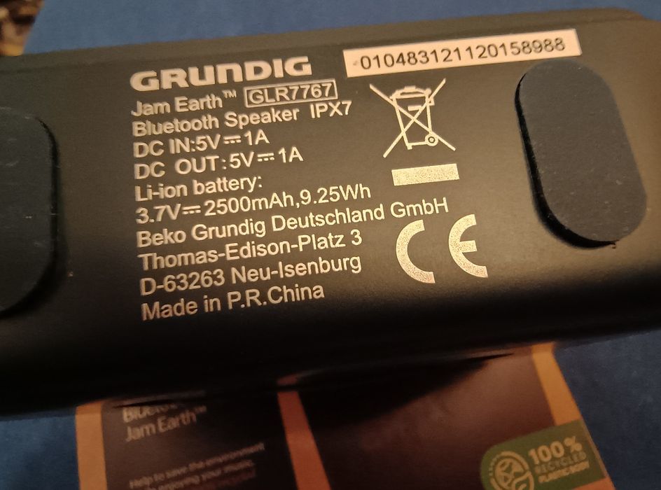 Boxă portabilă  Difuzor Bluetooth Grundig Jam