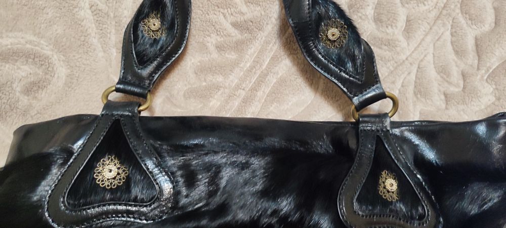 NIKOLI кожена чанта