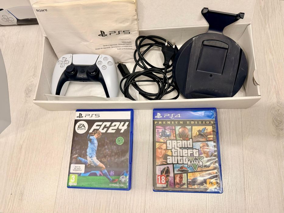 PS5 - PlayStation 5 Disk + 30 jocuri