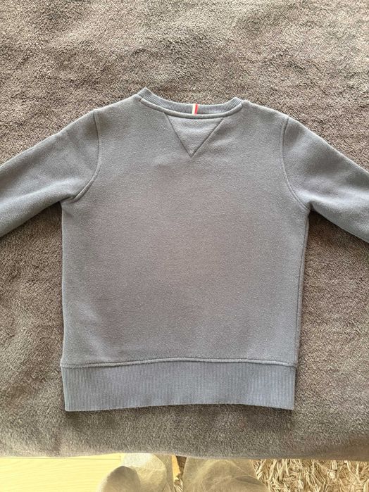 Bluza Tommy Hilfiger, bleumarin, pentru baieti, marime 122-7 ani