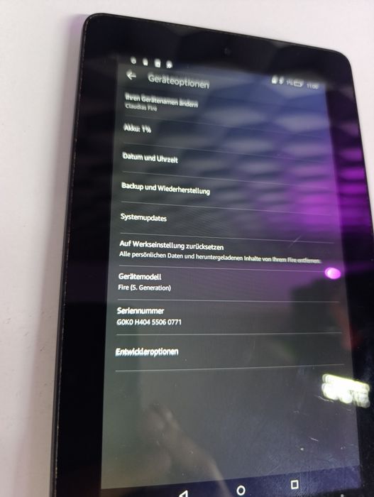 Tableta Amazon fire 7 inch generatia  5