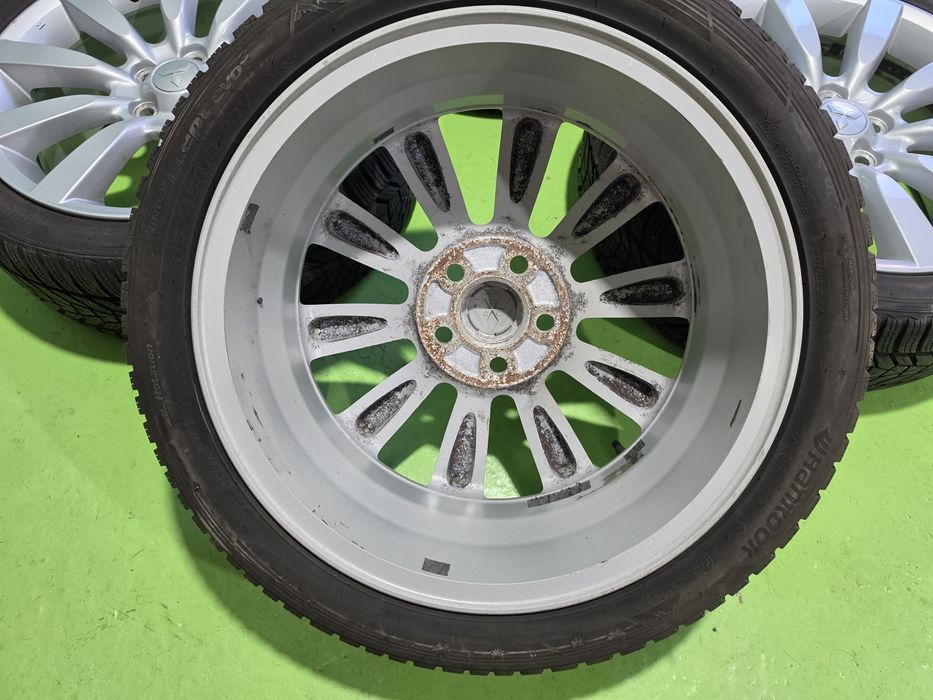 18 5x114.3 Mitsubishi Lancer лети джанти 5х114.3 мицубиши 215/45/18 Hankook зимни