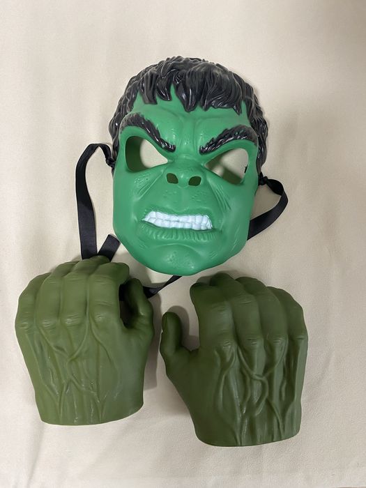 Маска и перчатки Халка