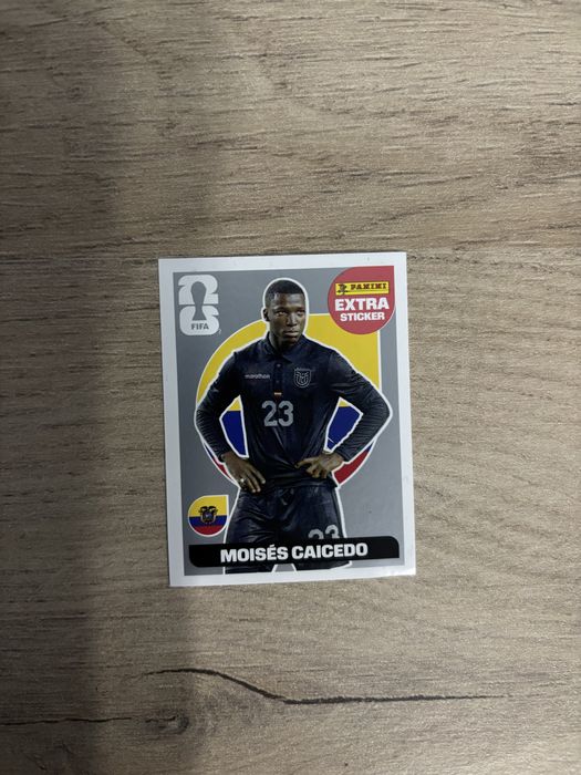 Moises Caicedo extra sticker
