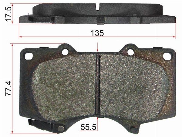 Колодки тормозные Toyota 4runner