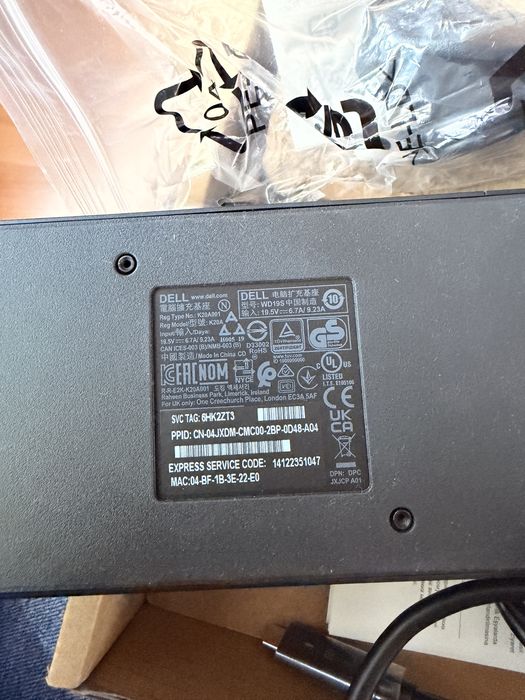 Dock Statie Dell WD19S
