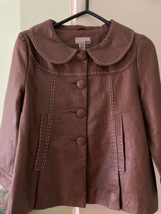 H&M-Дамско яке от естествена кожа