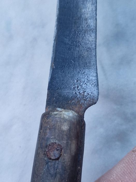 Нож маркировка рогова дръжка