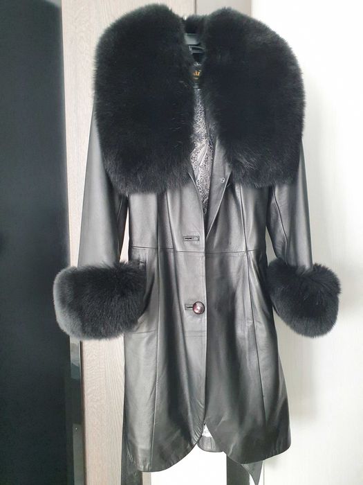 Палто от естествена кожа