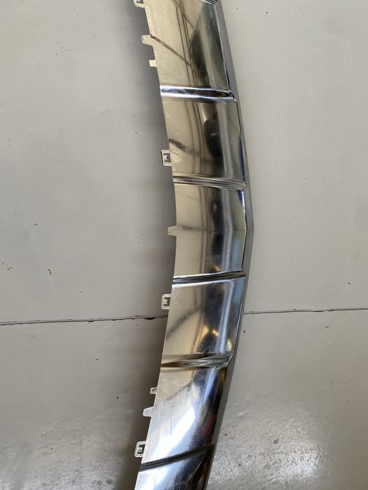 Преден нож”лип” за Mercedes GL166AMG/2013-2015/front bumper/никел