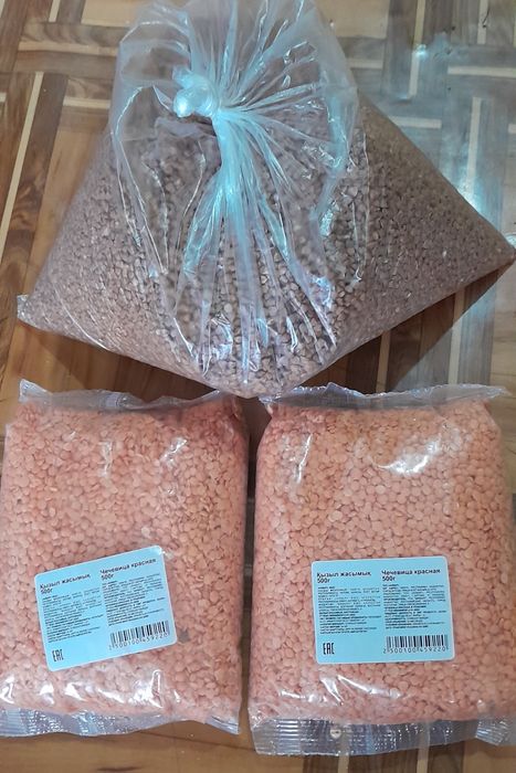 Гречка и чечевица