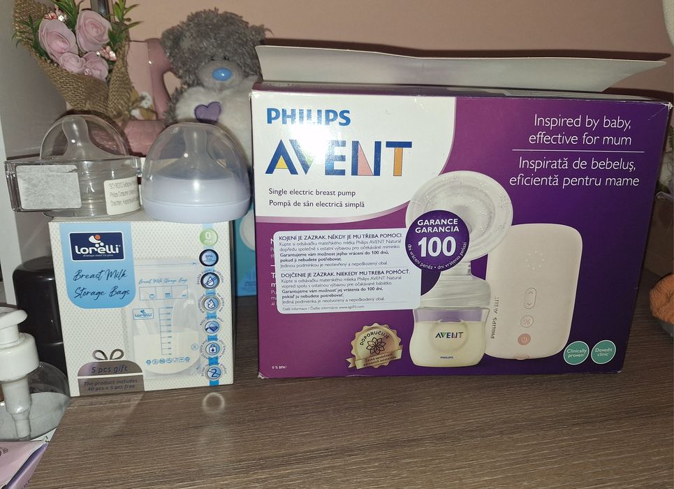 Philips Електрическа Помпа за кърма + Подаръци