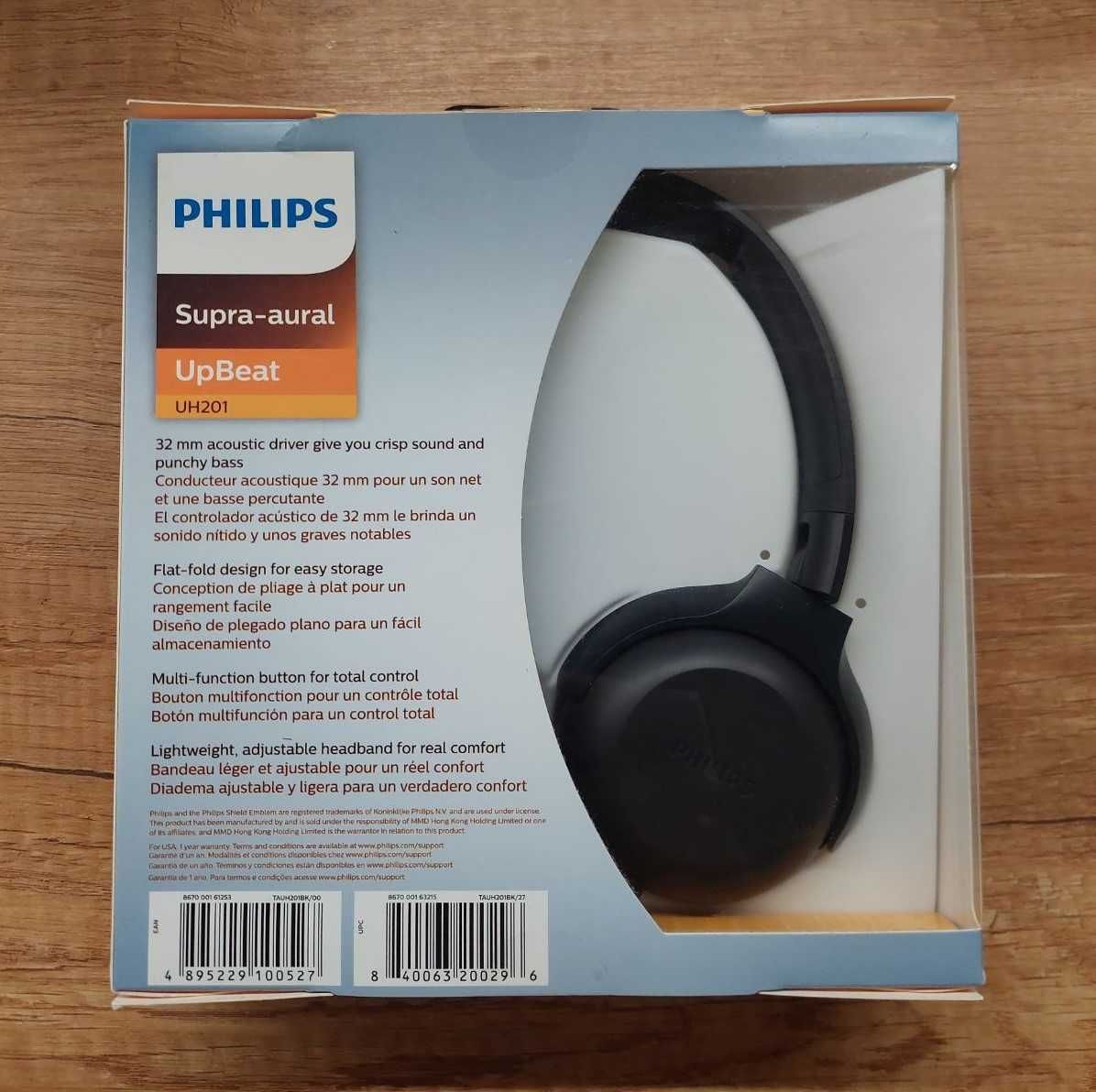 Philips supra aural upbeat uh201 hot sale