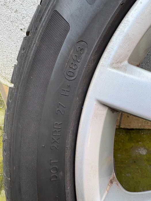 Jante VW 17" Dijon cu anvelope vara 225/45/17 - 91 W - DOT 2023
