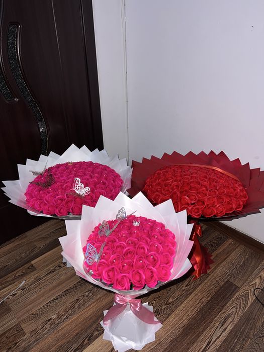 Buchete din trandafiri de sapun 101