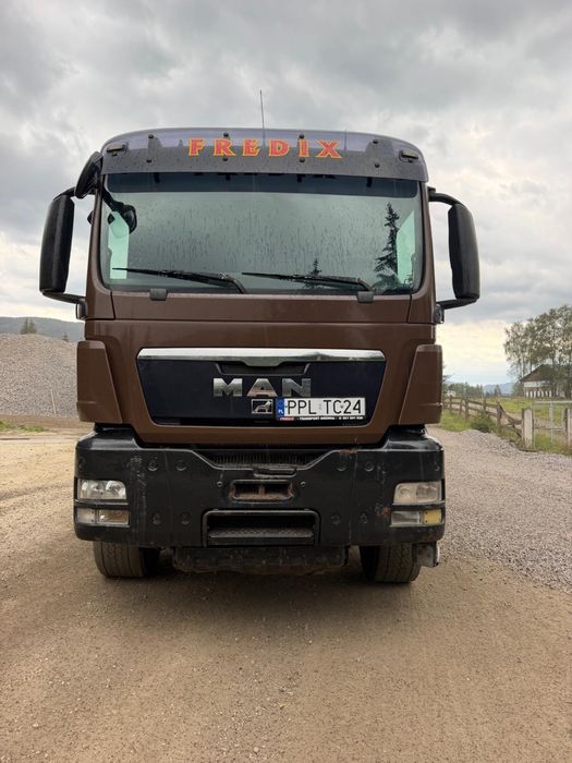 MAN TGS 6x4 forestier fara macara