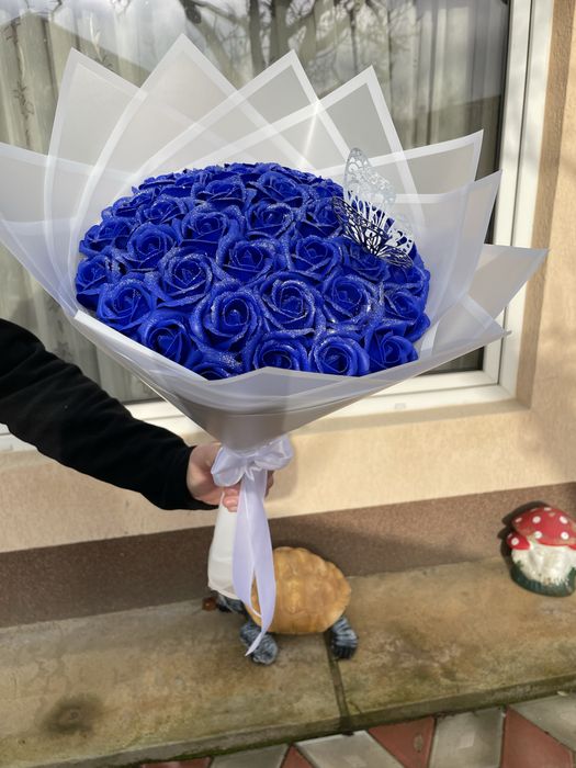 Buchet trandafiri din sapun