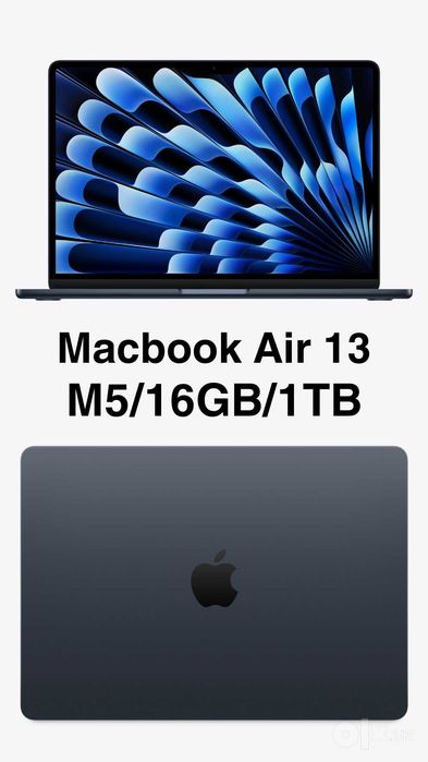 Macbook Air 13 M5/16GB/1TB/Midnight (10-CPU / 10-GPU)
