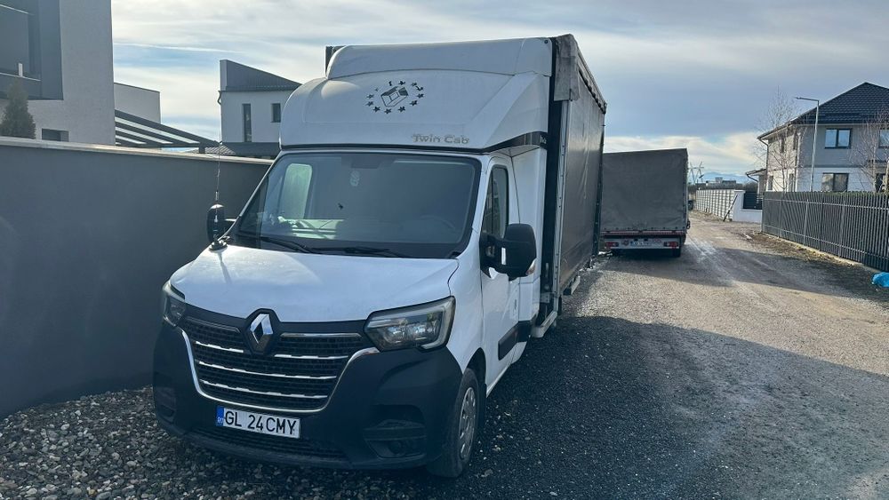 Vând firma de transport marfa cu 2 mașini Renault master 2020 2018