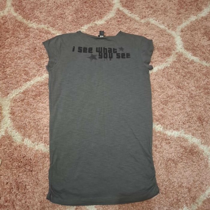 Сива Тениска с щампа