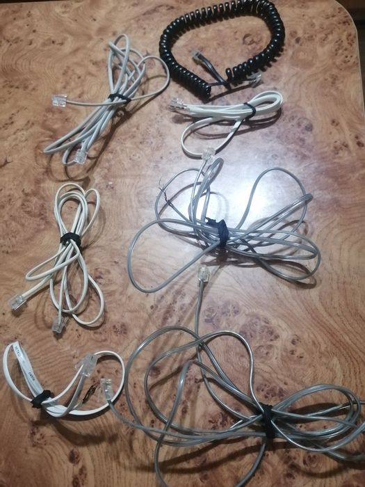 Шнуры для стационарного телефона, модема, роутера