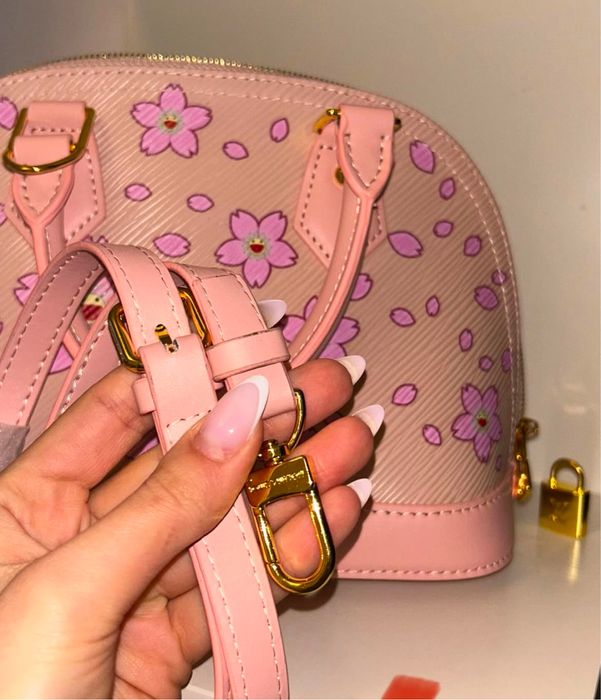 Geanta louis Vuitton Murakami piele pe comanda