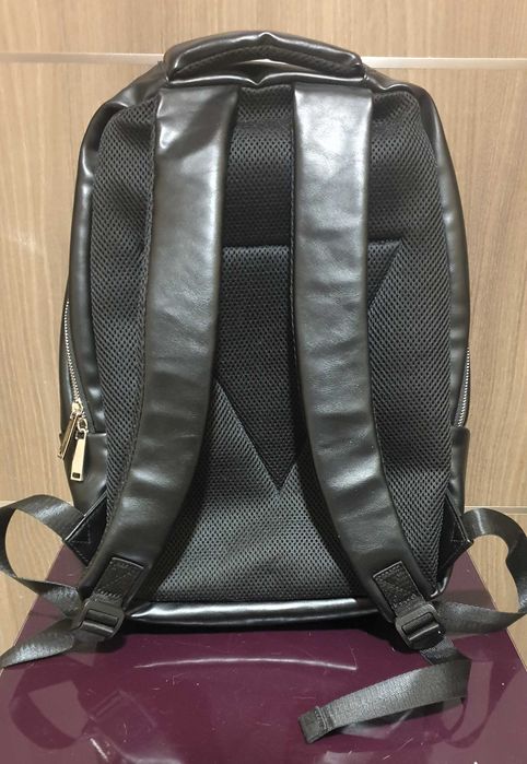 Rucsac Aeronautica Militare, Piele, Negru , NOU