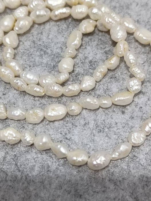 Бусы. Речной жемчуг. Винтаж