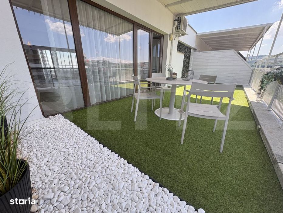 Penthouse 5 camere, 160 mp, parcare, zona Buna ziua
