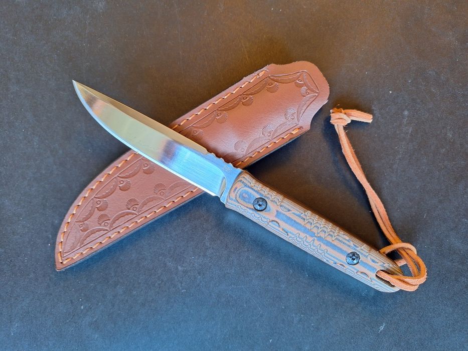 Ловен нож стомана D2-дръжка G10