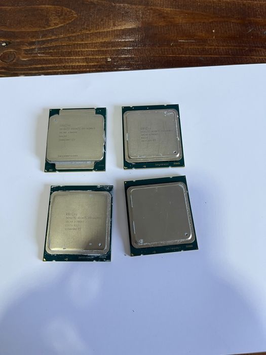 Lot 4 procesoare E5 xeon. 3 buc e5 1620v2 si 1 buc 1620v3