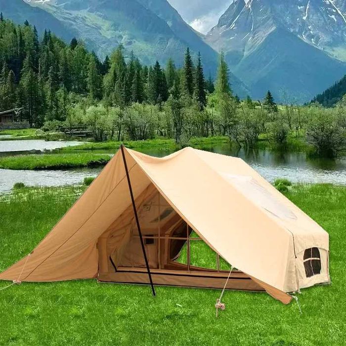 Надувная палатка — удобный и современный отдых!