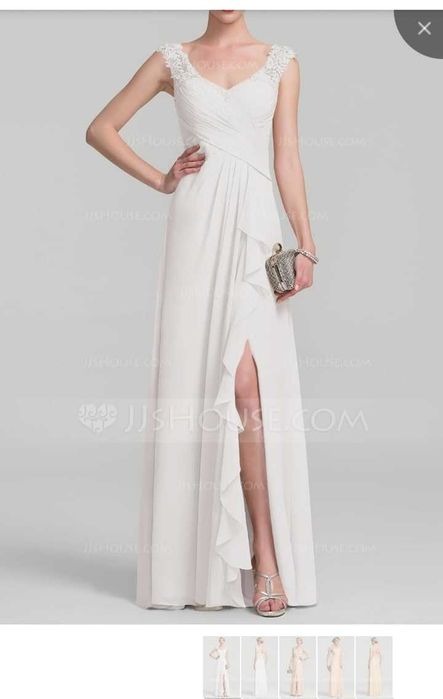 Рокля, сватбена, но подходяща и за други специални поводи