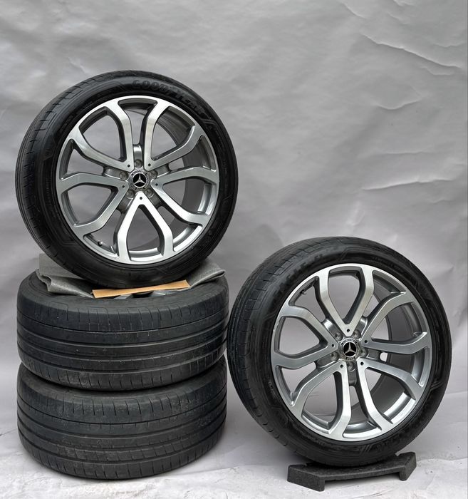 Нови ! Оригинални джанти 21 цола Mercedes 5x112  + гуми ml gl gle