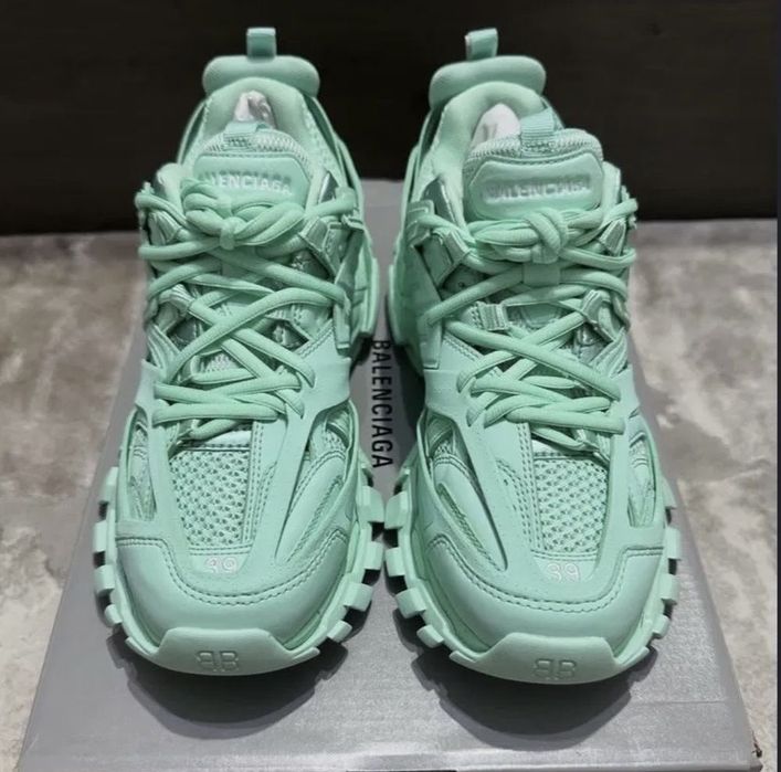 Balenciaga track verde menta marimea 43
