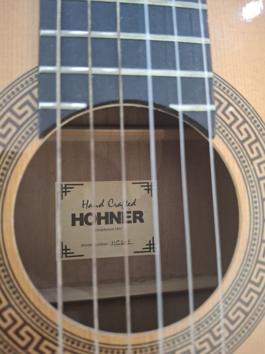 Продам классическую  гитару  HOHNOR ER HС.