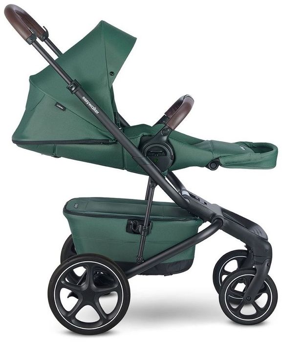 Коляска 2 в 1, б/у Easywalker Jimmey, зеленого цвета