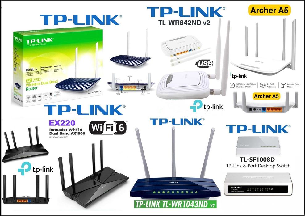Wi-Fi Рутери и Суичове