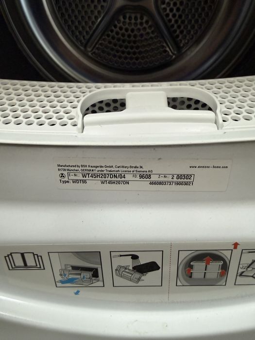 Сушилня SIEMENS IQ 300 Термопомпа