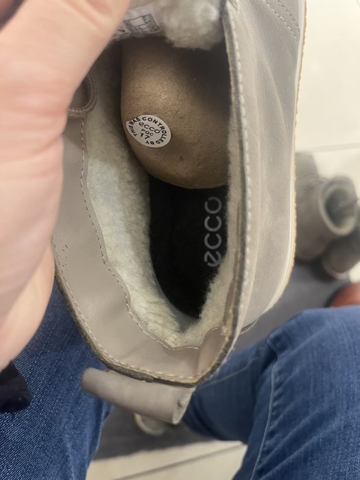 Ecco экко ботинки зима новые 38р