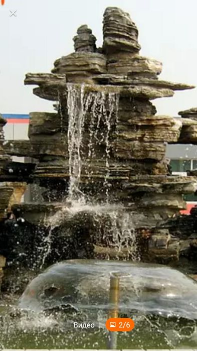 Цв.фантани.ландшафти.3D Рельеф.склптура из бетона(Рангли Фавворалар.