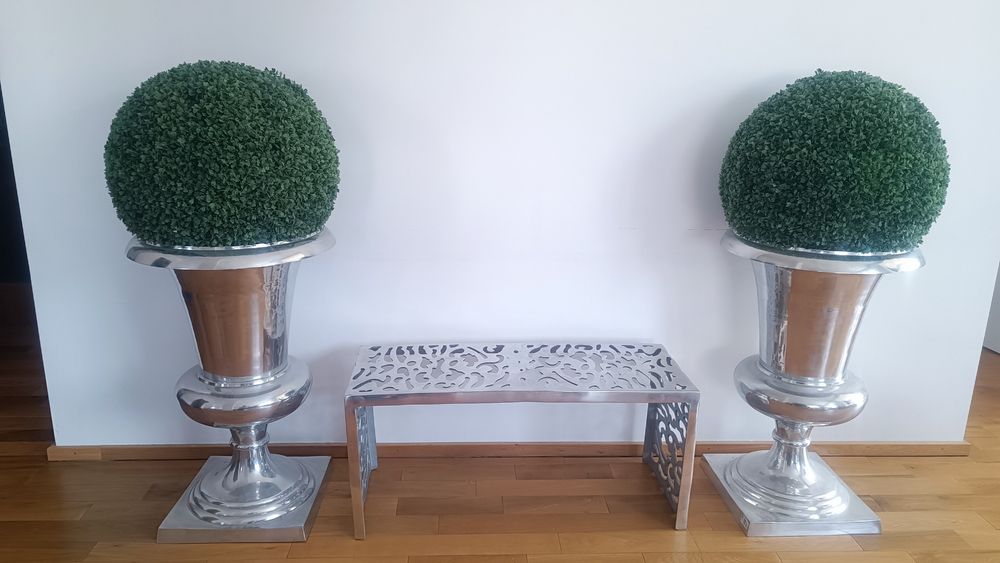 Декоративно озеленяване, ваза, масичка