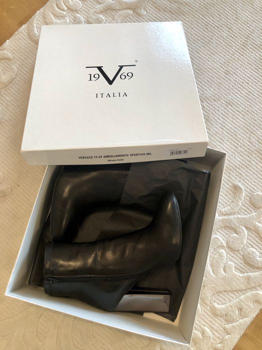 Ghete Versace piele naturala