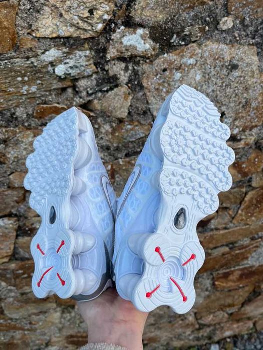 Nike shox TL white metallic silver EU45