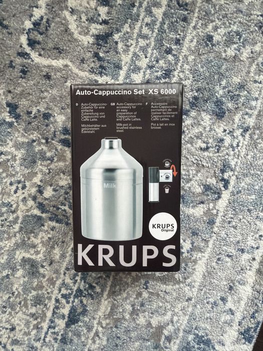 KRUPS XS6000 Auto Cappuccino Sistem de spumare a laptelui din otel inoxidabil.