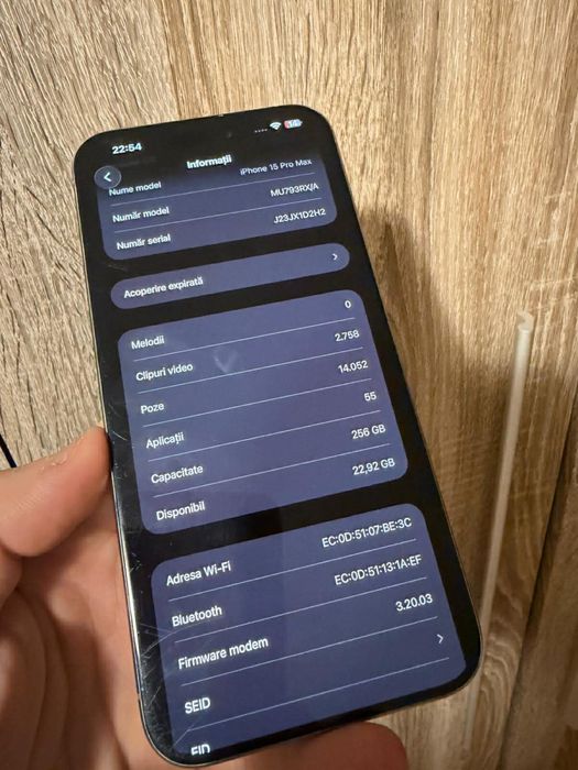 iPhone 15 pro max cutie factura