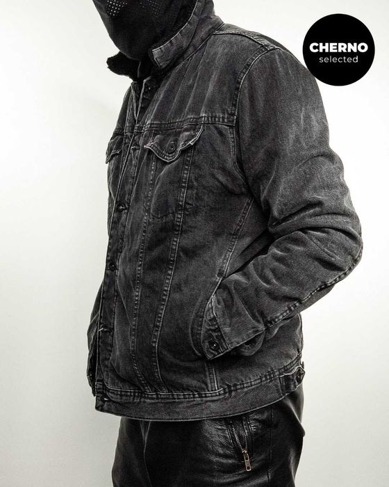 Дънково шерпа яке ZARA Denim Trucker Jacket – L•M – РЕЗЕРВИРАНО